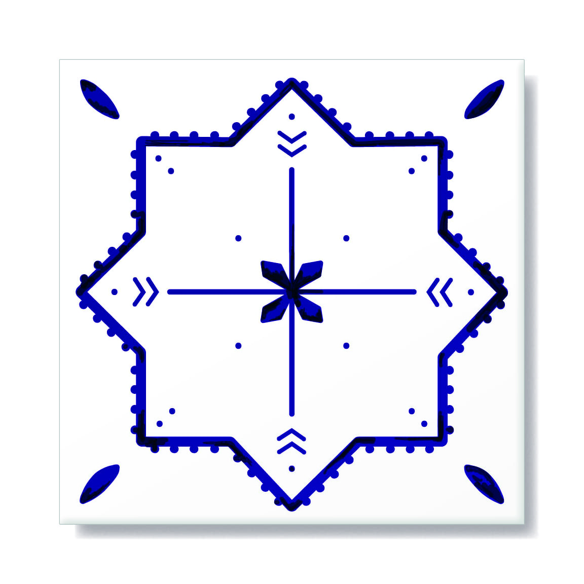 Azulejos Azul Marrocos
