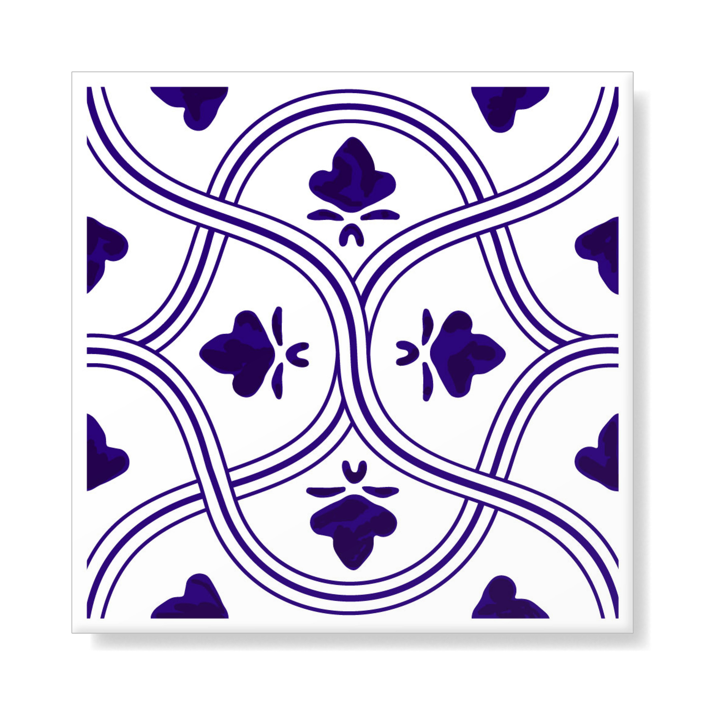 Azulejos Azul Uzbequistão