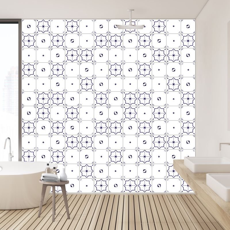 Azulejos Azul Kit Caravana