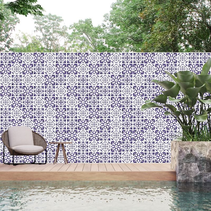 Azulejos Azul Kit Mediterrâneo