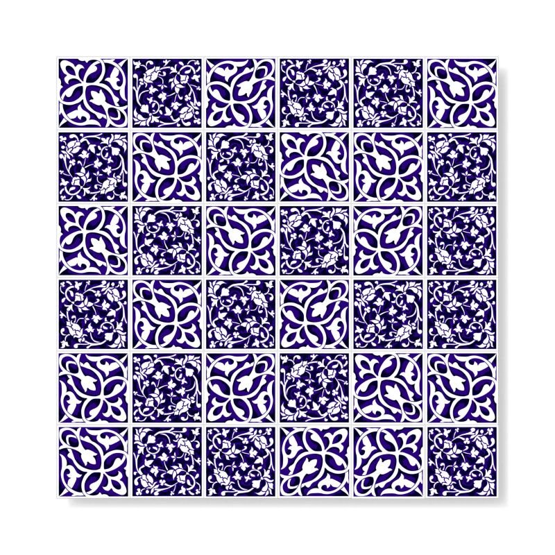 Azulejos Azul Kit Rota da Seda