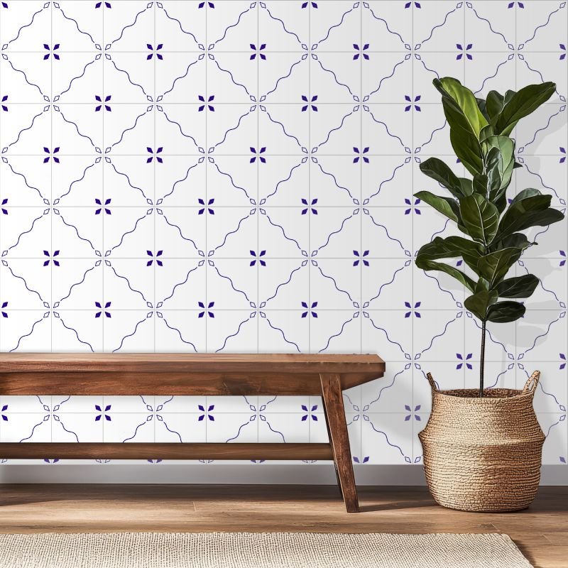 Azulejos Azul Portugueses São Luís