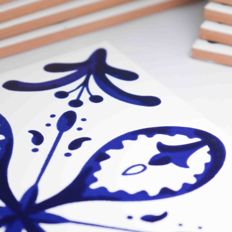 Azulejos Azul Tunísia