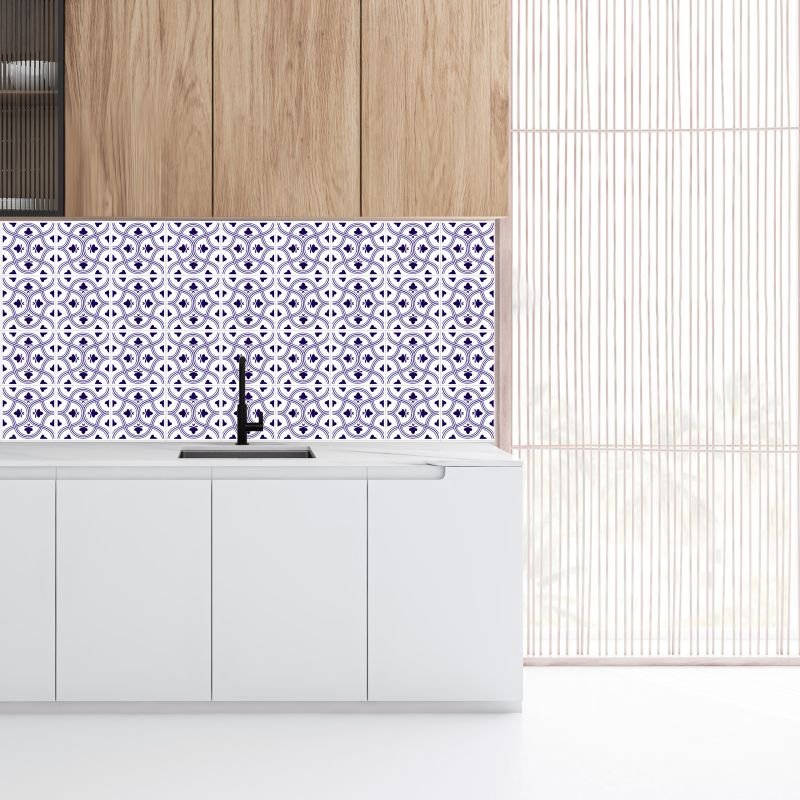 Azulejos Azul Uzbequistão