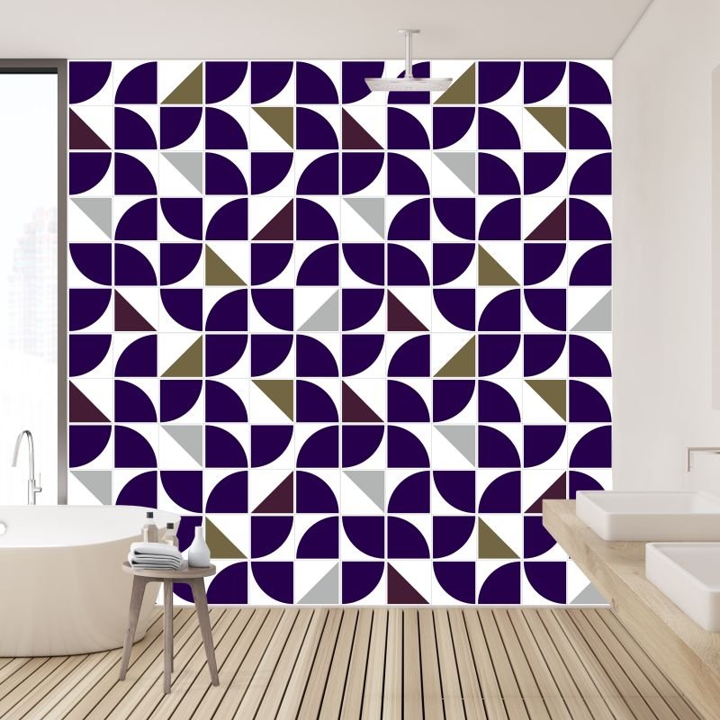 Azulejos Coloridos Kit Floresta