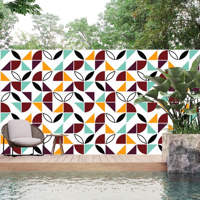 Azulejos Coloridos Kit Terra