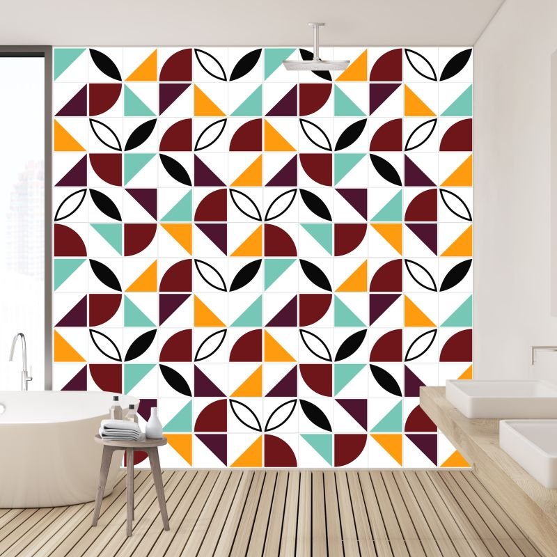 Azulejos Coloridos Kit Terra