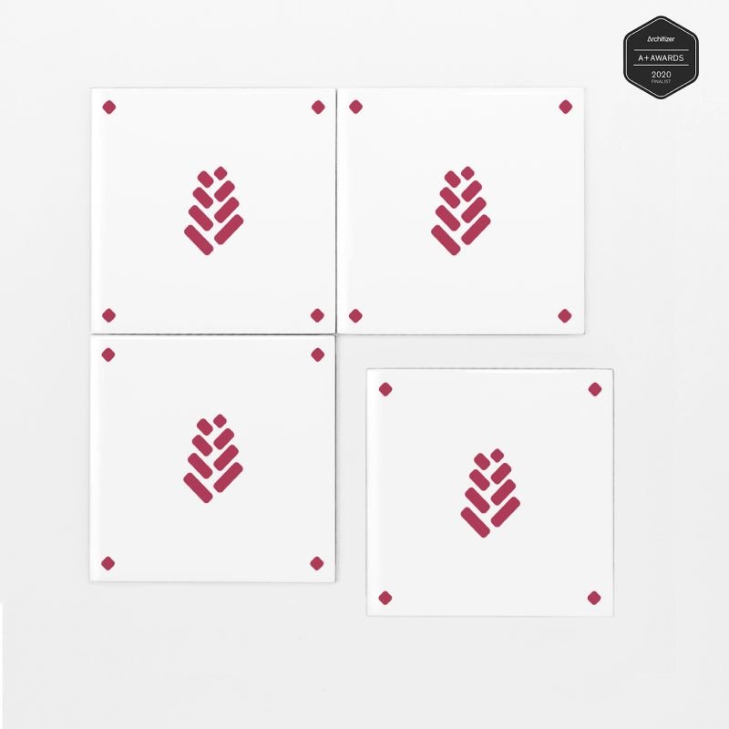 Azulejos Floral Alpinia