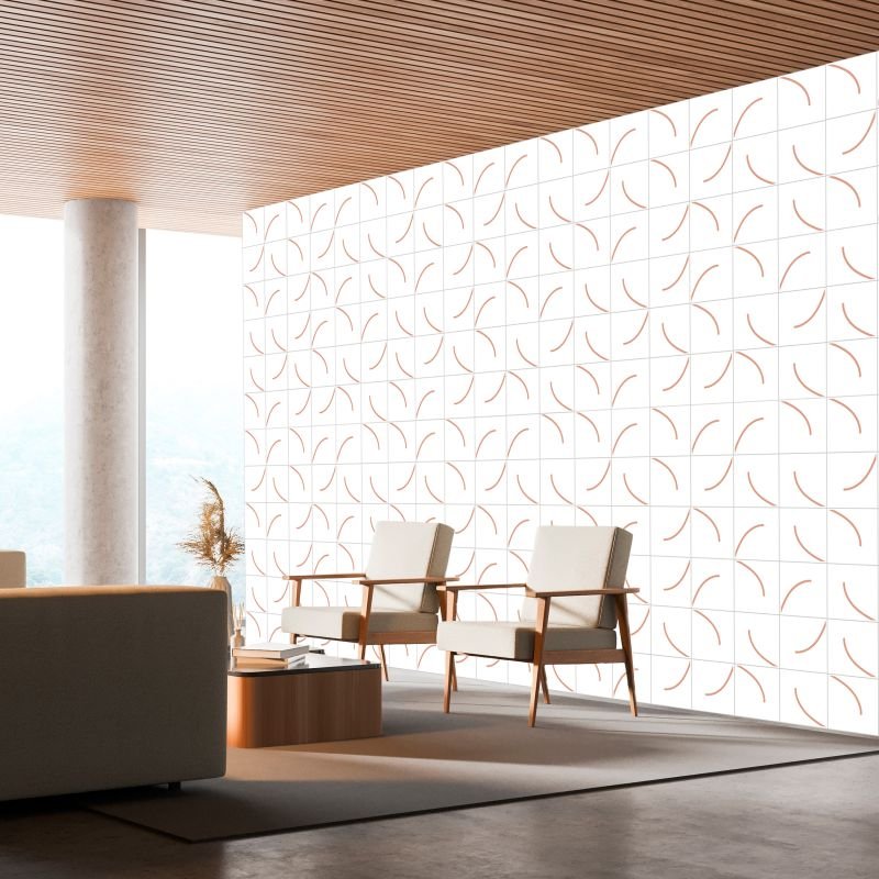 Azulejos Rosa Salmão Malia