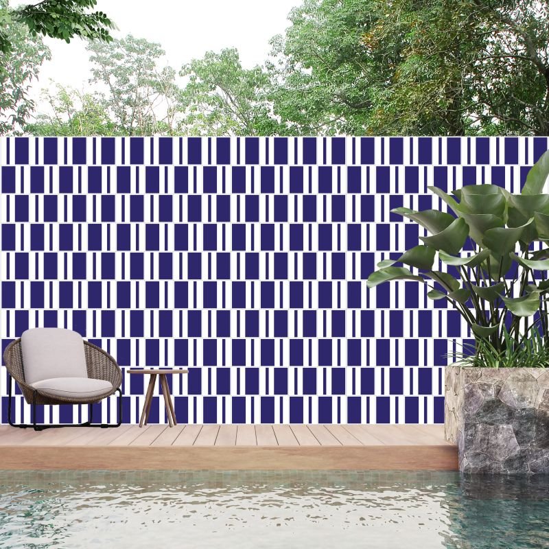 Azulejos Azul Royal Tebas
