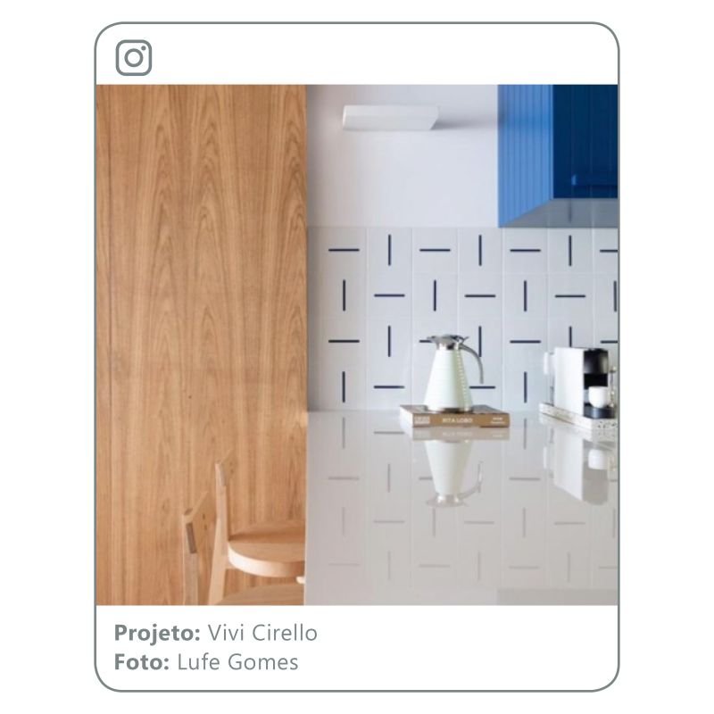 Azulejos Traço Azul Marinho