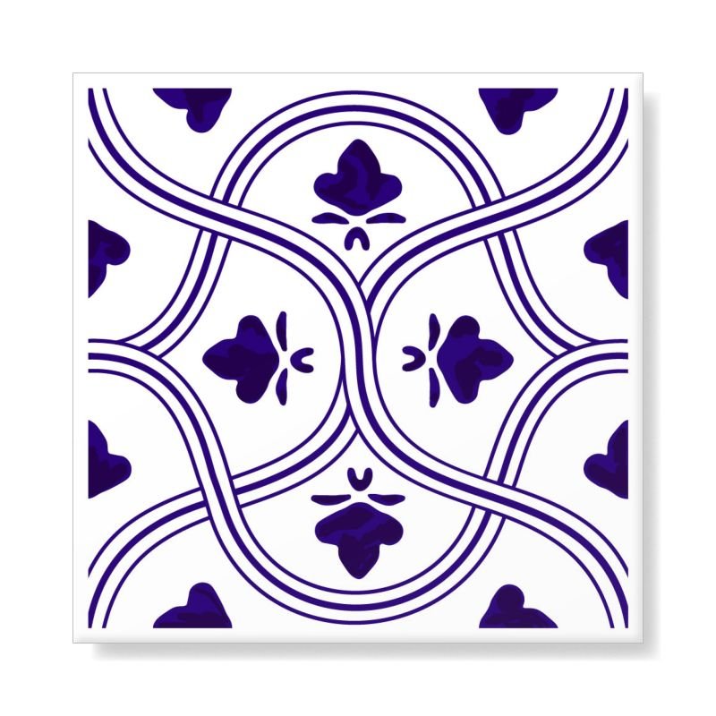 Azulejos Azul Uzbequistão