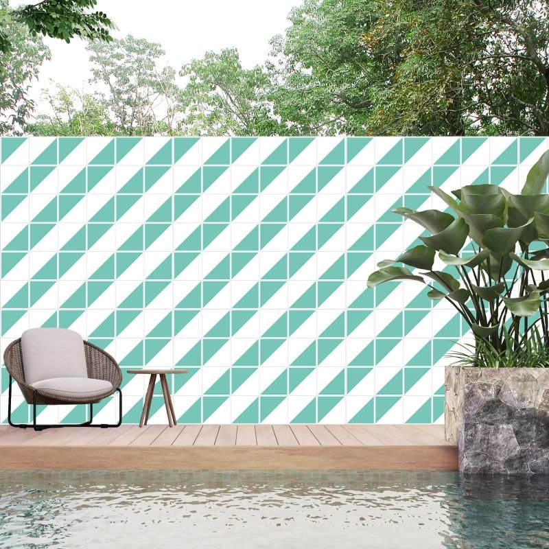 Azulejos Verde Água Raiz