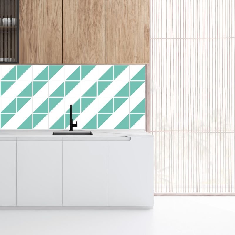 Azulejos Verde Água Raiz